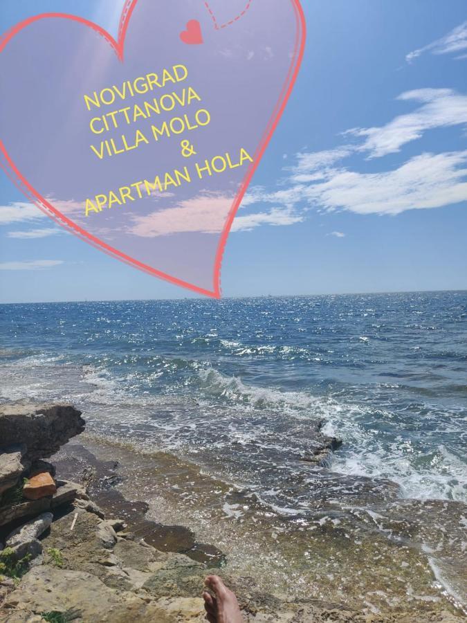 Apartman Hola Novigrad Istria Εξωτερικό φωτογραφία